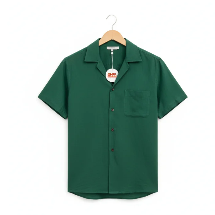 Men's Cuban Collor Shirt - Image 1