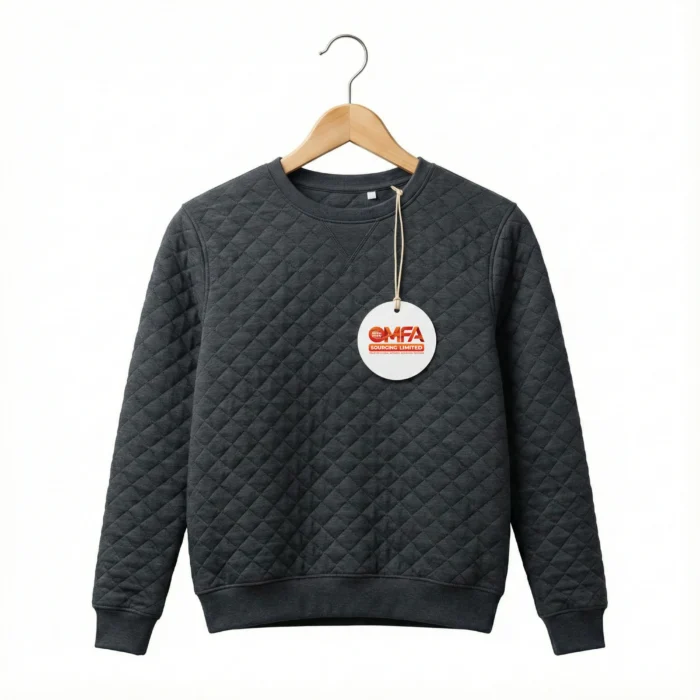 Quilted Sweatshirt - Image 1
