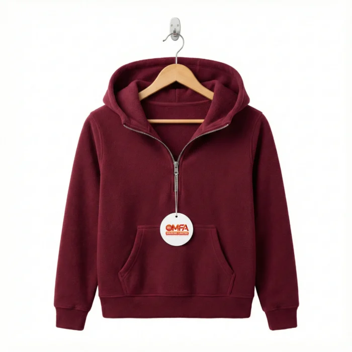 Half Zip Hoodie - Image 1